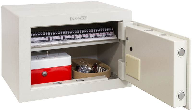 Caja Fuerte de sobremesa Modelo Forma 15000 - Alta seguridad - Electrónica más llave. Adecuada para carpetas ó documentos DIN A4 y pequeños objetos