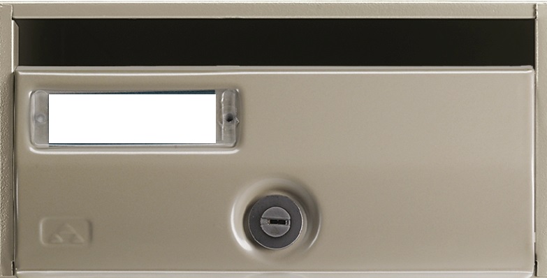 Buzón modelo Future H3600 del fabricante Arregui, con cuerpo y puerta en acero pintado Plata, tamaño revistero