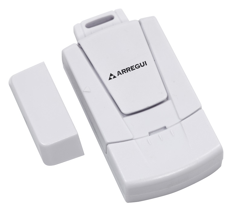 Alarma de seguridad para puertas y ventanas AL-003 (ARREGUI) - Alarma con sensor magnético para puertas y ventanas. Gran potencia que consigue disuadir al intruso o alertar del peligro.